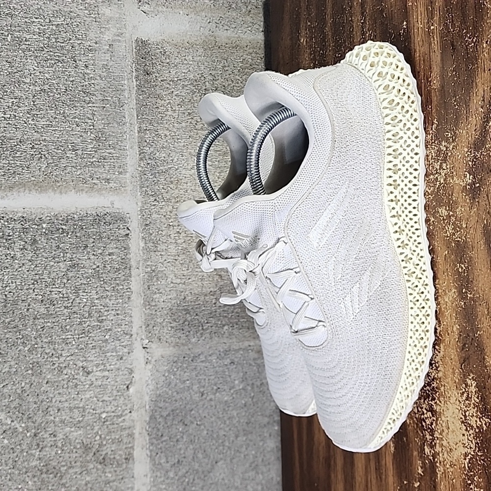 Adidas Ultra 4D Parley Cream White Mens Size 9.5 Running Shoes